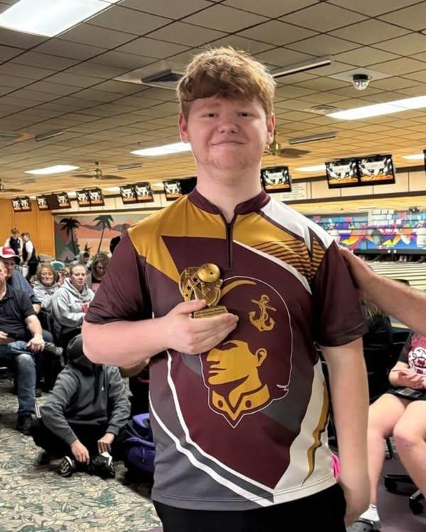 Keagan Howles January Bowling